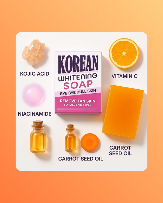 Korean Whitening Soap 100 gm Pack of 1